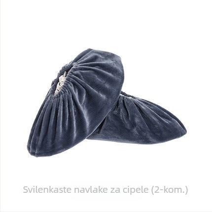 FaSoLa navlake za cipele od flanelnog platna, protuklizne, otporne na habanje, otporne na prljavštinu, za višekratnu upotrebu