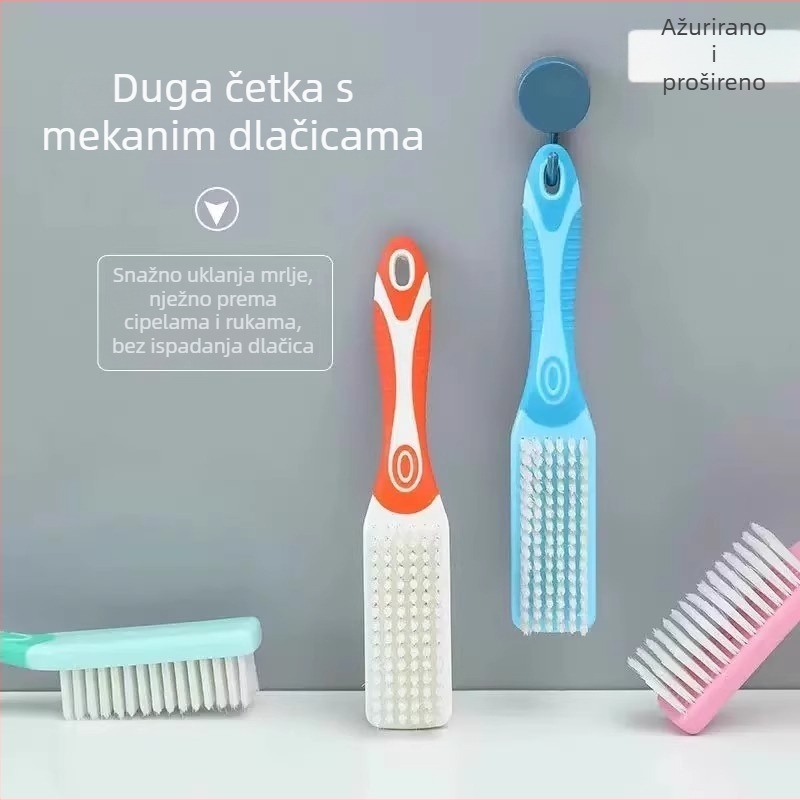 Četka za cipele s mekanim dlačicama od najlonskog vlakna, njega, minimalistički stil