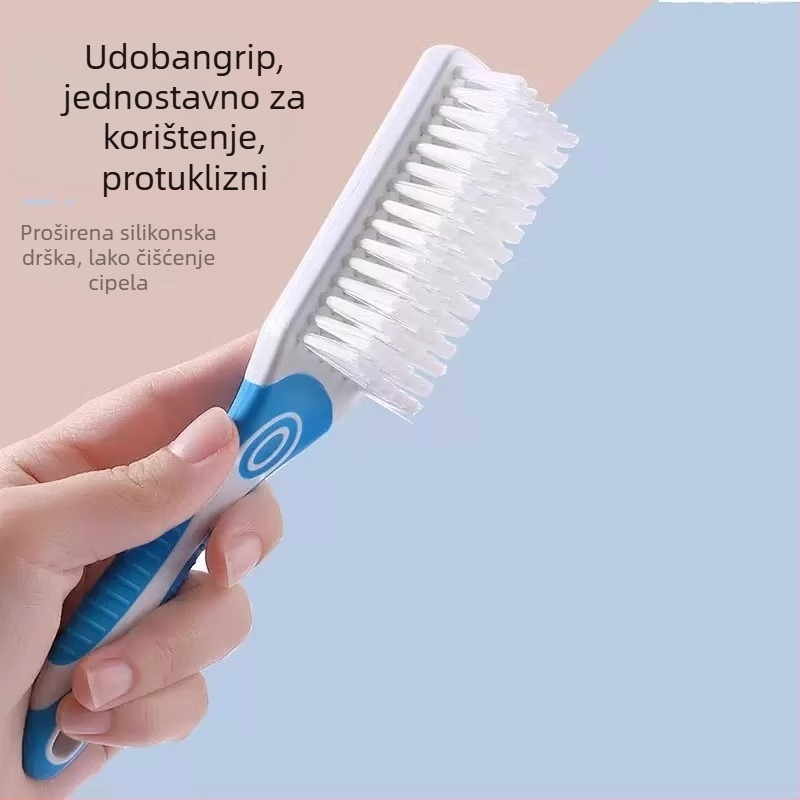 Četka za cipele s mekanim dlačicama od najlonskog vlakna, njega, minimalistički stil