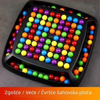 Stolna igra za pamćenje i razmišljanje za obitelj - razvija mišljenje, koordinaciju ruke i oka te interakciju roditelja i djece (materijal: plastika)