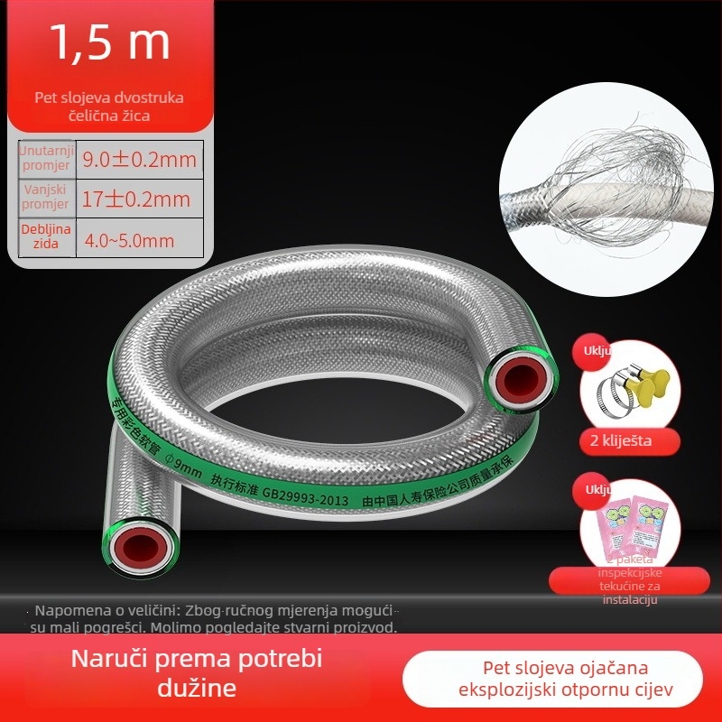 Gasovod – moderan i jednostavan dizajn; materijal: Drugi; certifikacija: Nijedna; bez prilagodbe
