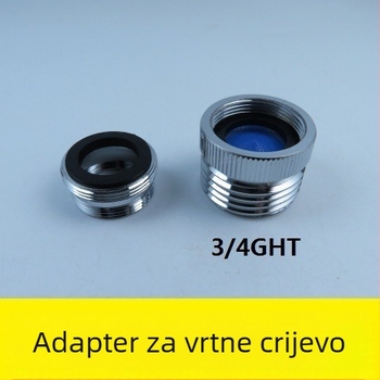 Adapter za spoj vrtne cijevi sa slavine, bakreno tijelo, za kupaonicu i kuhinju