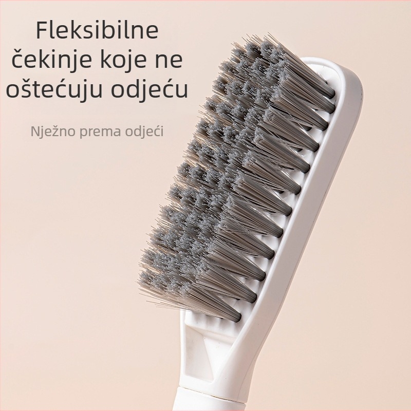 Yi lijie četka za cipele s dugim držalom, PP plastične čekinje, mekane čekinje za dezinfekciju i čišćenje cipela