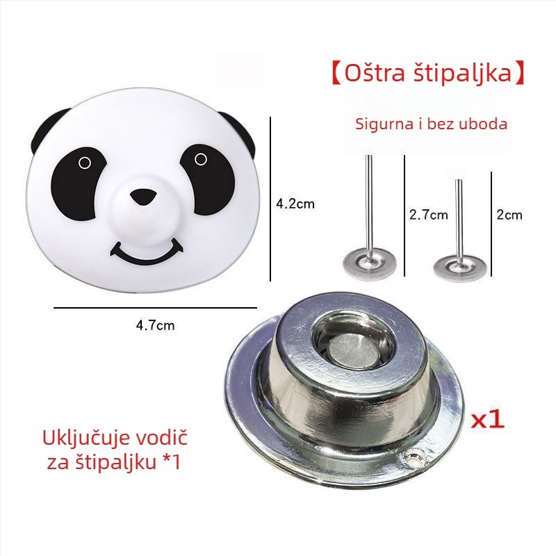 Magnetski držač za jorgan – bez igle, protuklizni gumbi za posteljinu, plastični