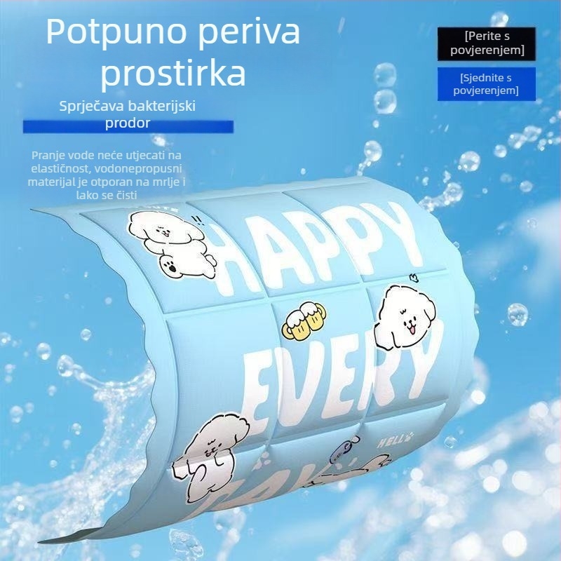 Gel jastučnica za sjedenje s punjenjem od ledenih kristala, ljetno hlađenje, podmetač za stolac u uredu