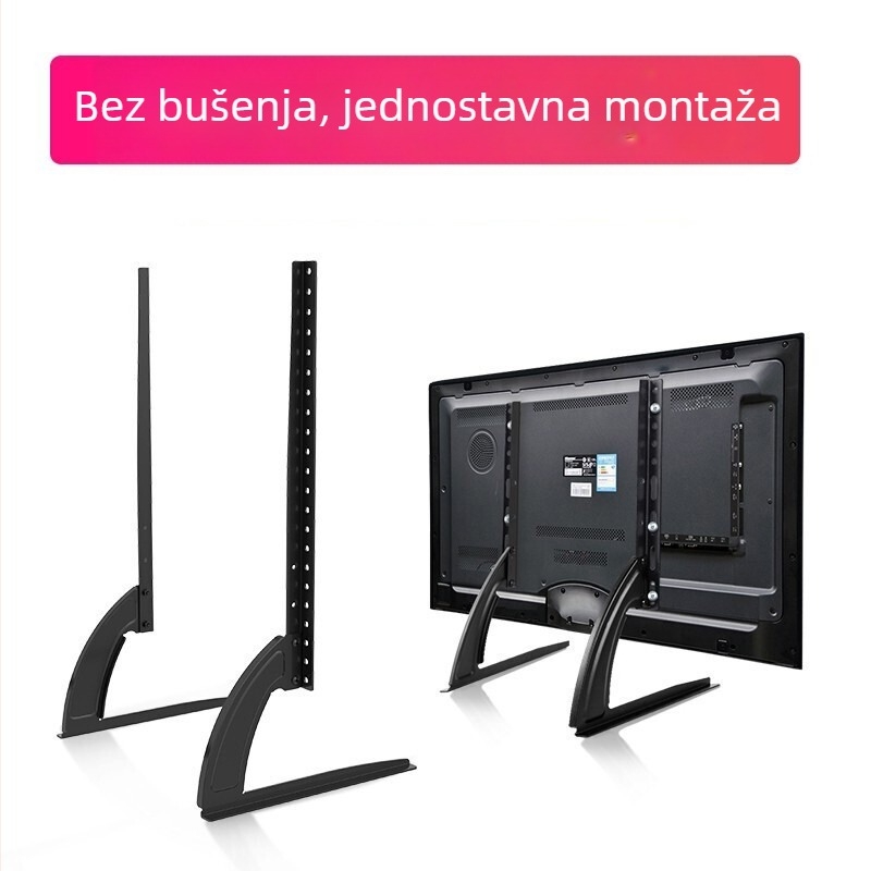 Željezni stalak za televizor, model ZMZJ, stolnog tipa, baza za LCD TV