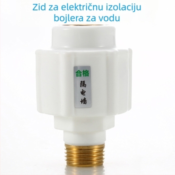 Sigurnosni ventil za kućni električni bojler, PP materijal, moderni minimalistički stil.