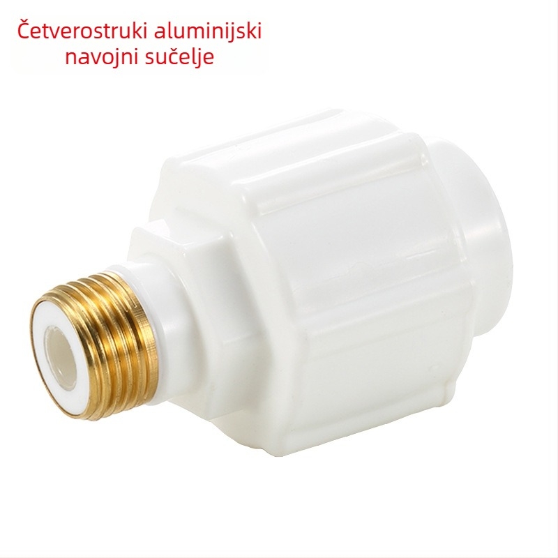 Sigurnosni ventil za kućni električni bojler, PP materijal, moderni minimalistički stil.