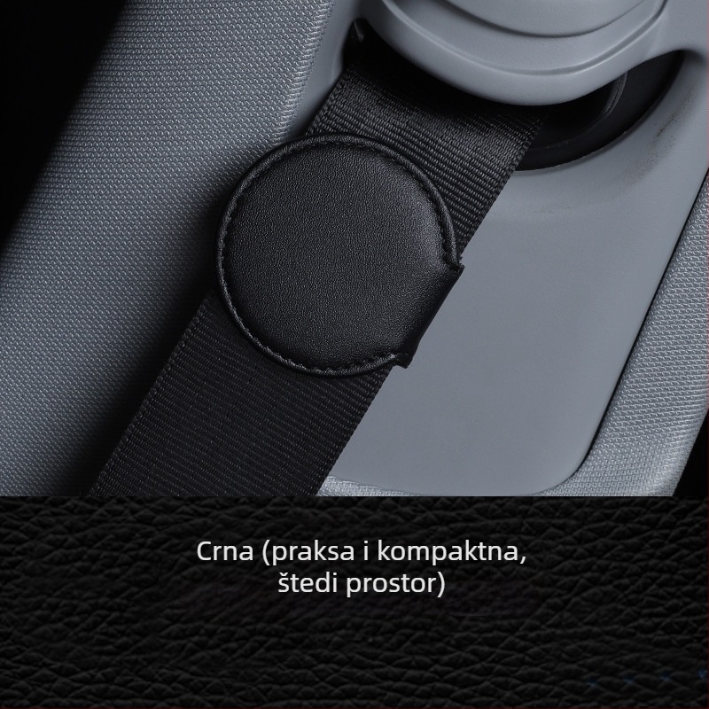 Podešavanje sigurnosnog pojasa automobila – koža, elastično pozicioniranje za trudnice, protuklizna kopča