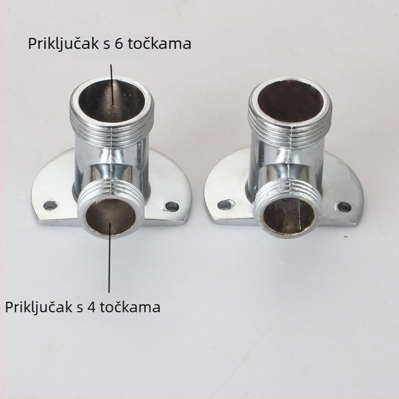 Adapter za slavinu s pretvaranjem s skrivenog na otvorenu montažu • Bakar • Kiss of the Wolf • Moderan minimalist stil • Prilagodba: Da