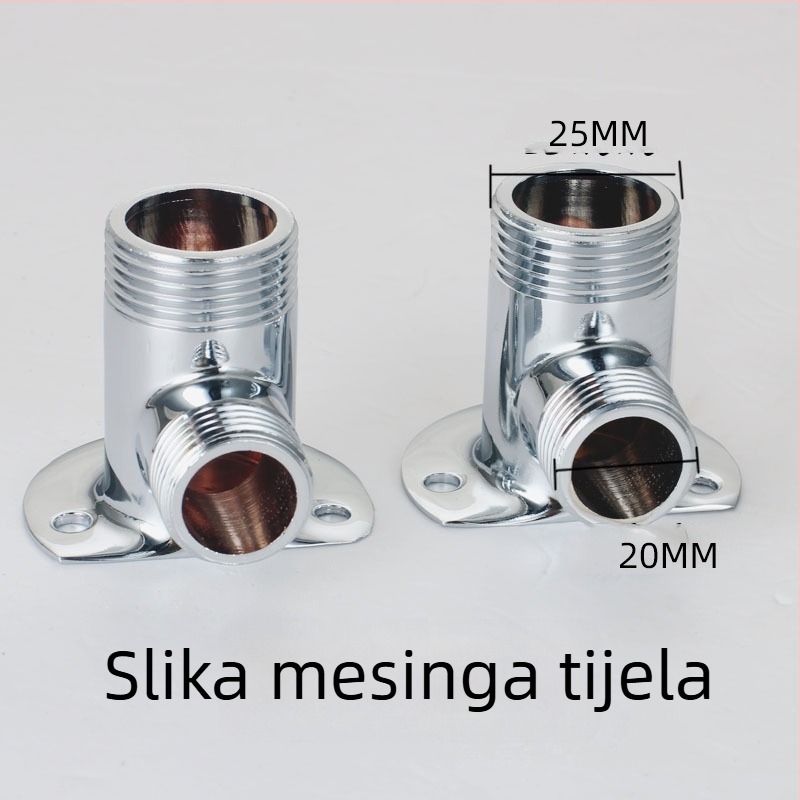 Adapter za slavinu s pretvaranjem s skrivenog na otvorenu montažu • Bakar • Kiss of the Wolf • Moderan minimalist stil • Prilagodba: Da