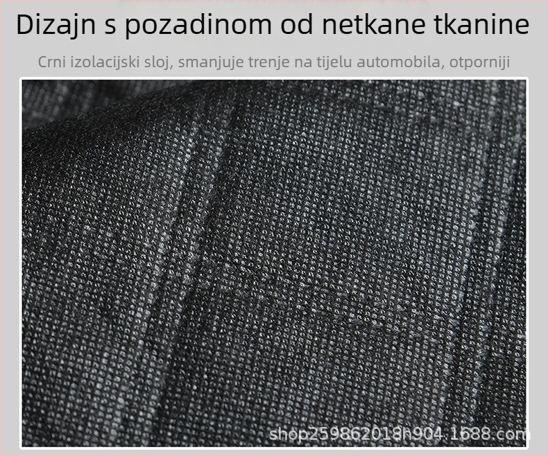 Zimska navlaka za vjetrobran automobila (Aluminijska folija; Debljina materijala; Karirani uzorak; Ugradnja kartom; Težina 360 g)