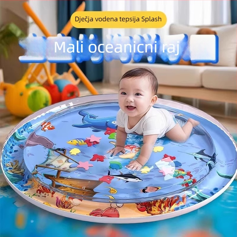 Peng Yi ledena podloga za dojenčad — PVC materijal, punjenje kristalima leda, moderni minimalistički stil, hlađenje i prevencija pregrijavanja