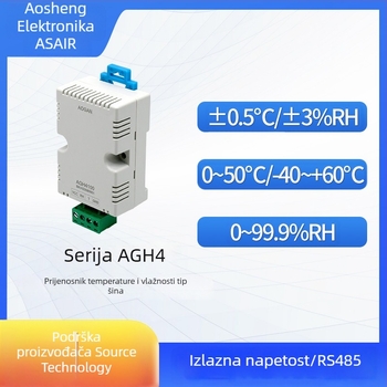 Asair Aosong transmiter za temperaturu i vlagu, serija AGH4, RS485/analogni izlaz za visoku preciznost mjerenja temperature