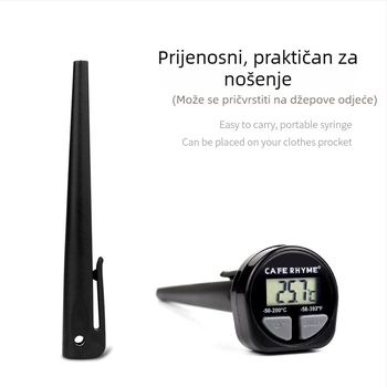 CAFE RHYME vodeni termometar, prilagođena obrada, pakiranje 100 komada, uvoz: Ne