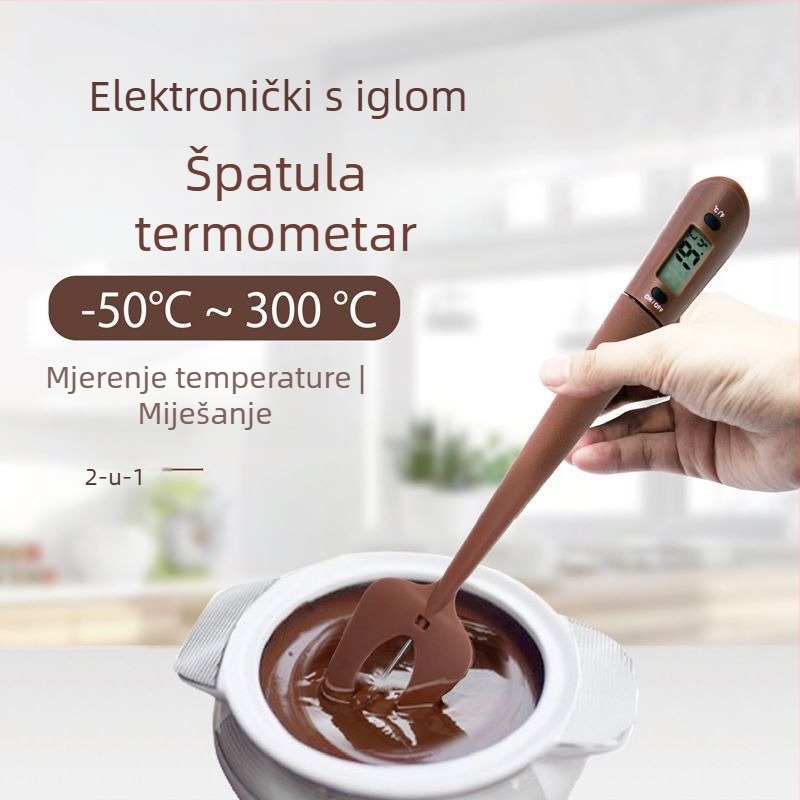 Kai thai kt E-80 termometar za hranu, digitalni kuhinjski termometar za prženje i pečenje, rezolucija 0.1°C, Podrijetlo: Kina