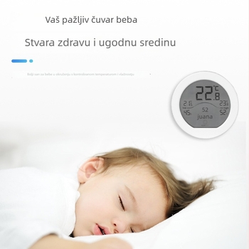 Kerui TH1 digitalni termometar i higrometar, prenosiv, napaja se baterijom, za dom i ured