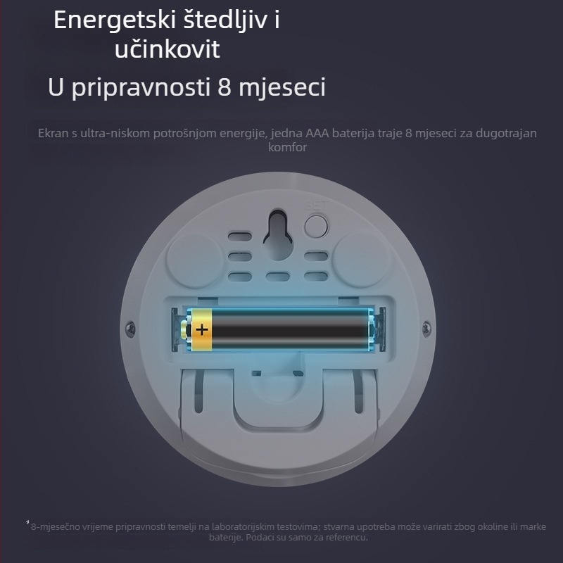 Kerui TH1 digitalni termometar i higrometar, prenosiv, napaja se baterijom, za dom i ured