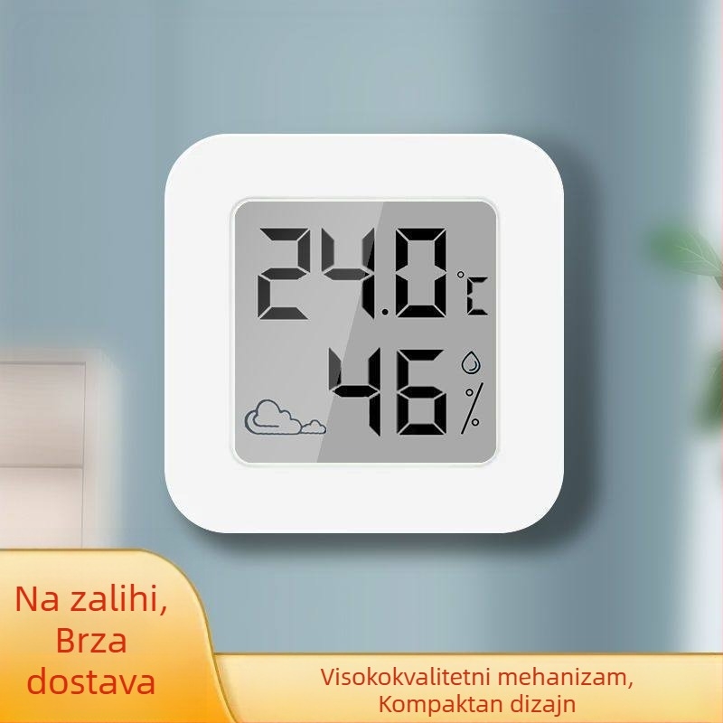 Termometar za prostoriju, model Indoor Thermometer, rezolucija temperature 100, podrijetlo Zhejiang, pakiranje 300 komada