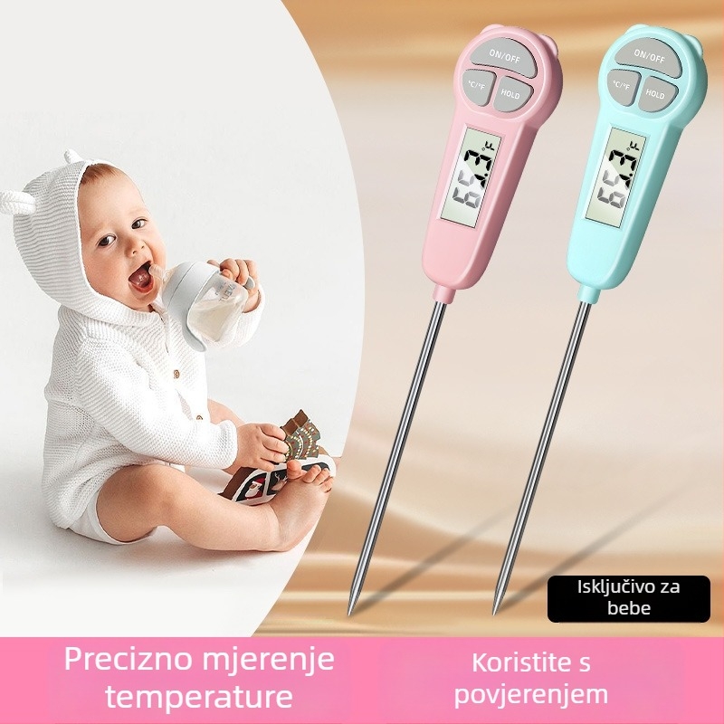 Termometar za vodu i bebino mlijeko – termometar hrane za mjerenje temperature vode
