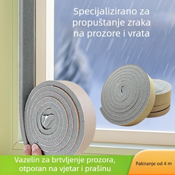 Kutna brtvila za prozore – brtvi protok zraka, zvučnu i prašinu zaštitu, otporna na habanje, Kaishengwei