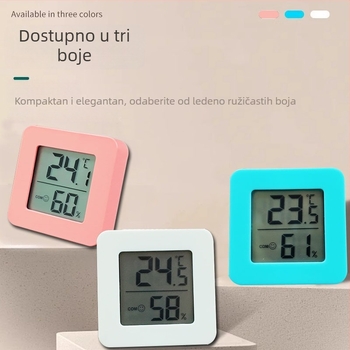 Elektronički termometar za mjerenje temperature; Materijal: Drugo