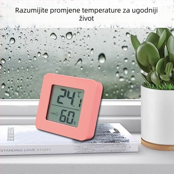 Elektronički termometar za mjerenje temperature; Materijal: Drugo