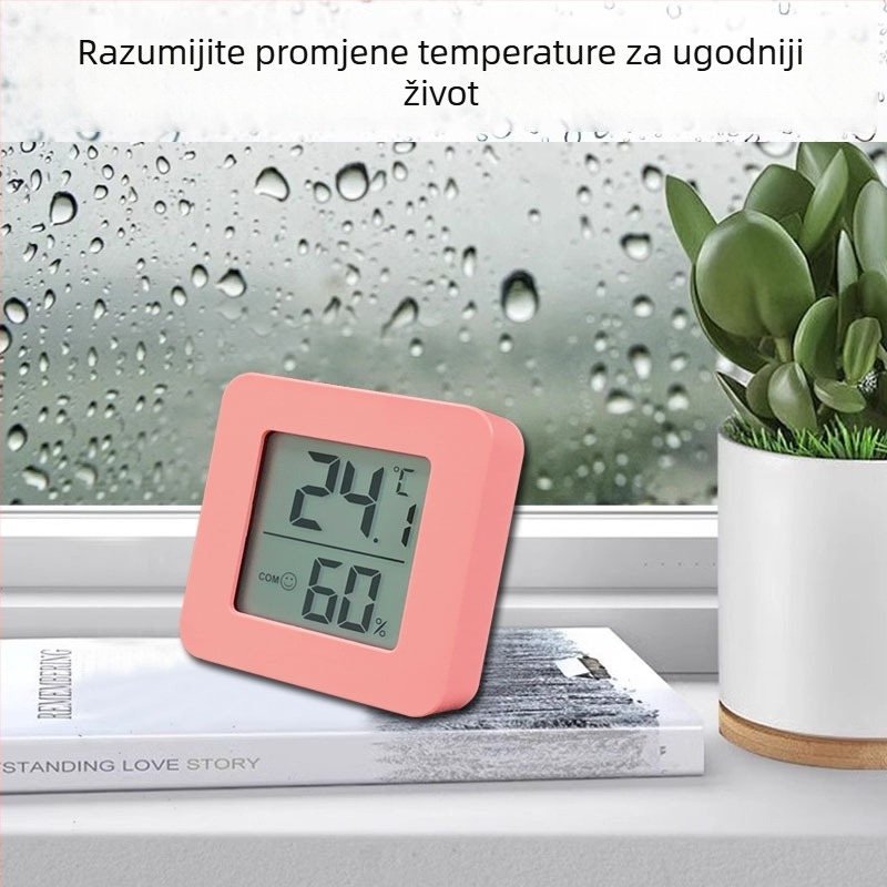 Elektronički termometar za mjerenje temperature; Materijal: Drugo