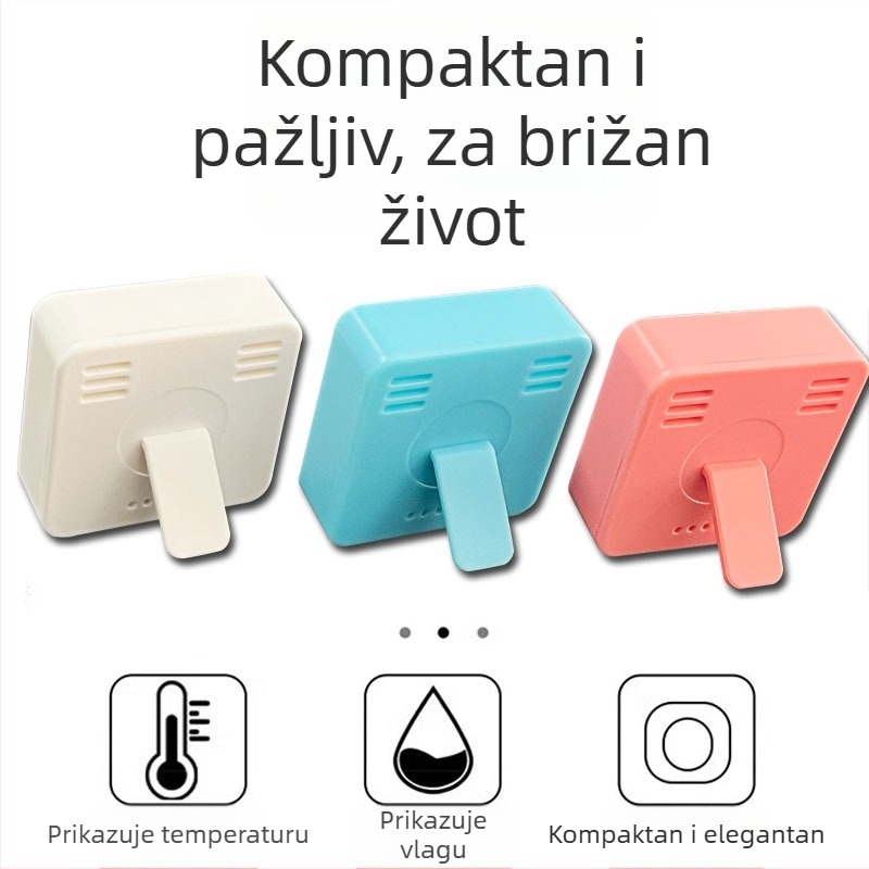 Elektronički termometar za mjerenje temperature; Materijal: Drugo
