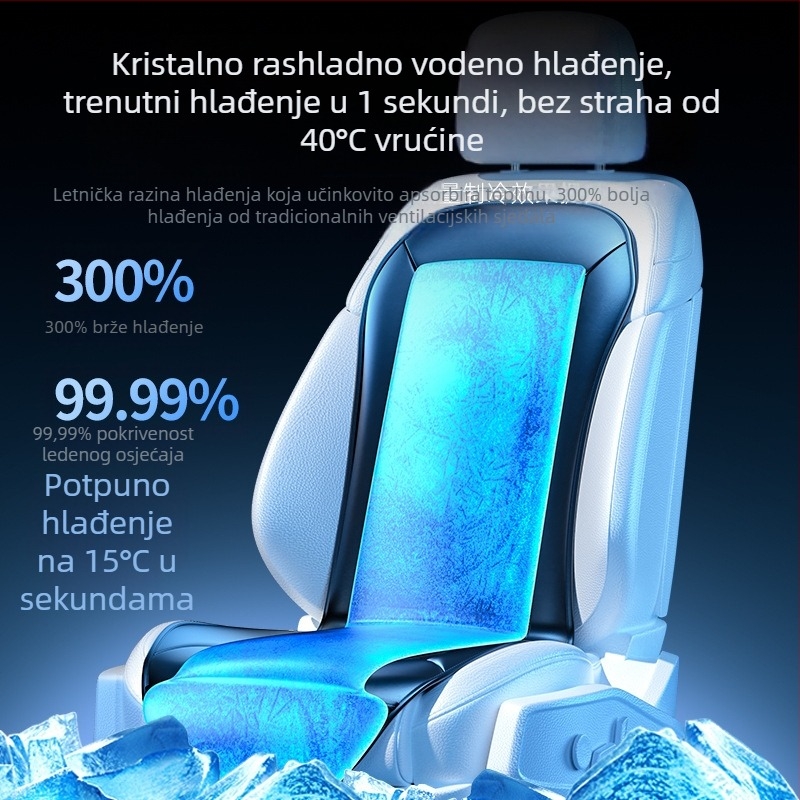Cafel 2024 Ljetna Podloga Za Sjedište Automobila S Poluvodičkim Hlađenjem, Vrhunska Udobnost Za Sve Sezone
