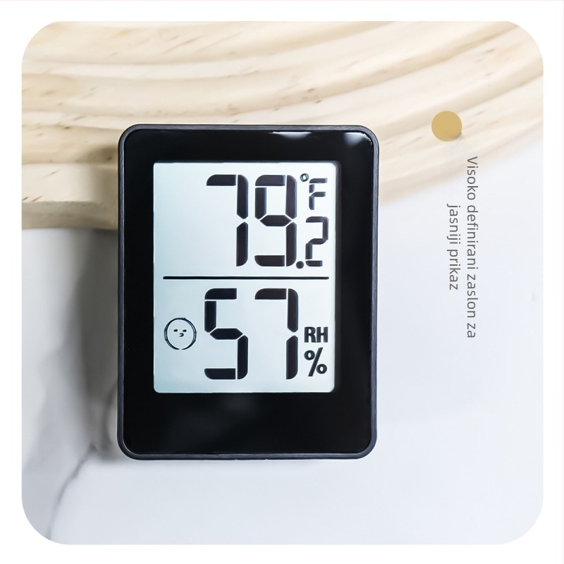 HAPCLOCK hladnjak termometar, magnetni, rezolucija 0.1°C/°F, prikazuje °C i °F