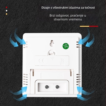 Digitalni mjerač temperature i vlage za kućnu upotrebu – Qili Digital, napajan AAA baterijom