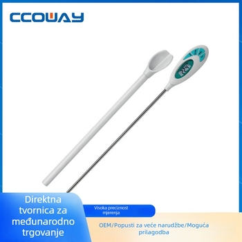 OWAY termometar za hranu, tip pera, duga sonda, elektronički digitalni zaslon, za ulje, roštilj i pečenje