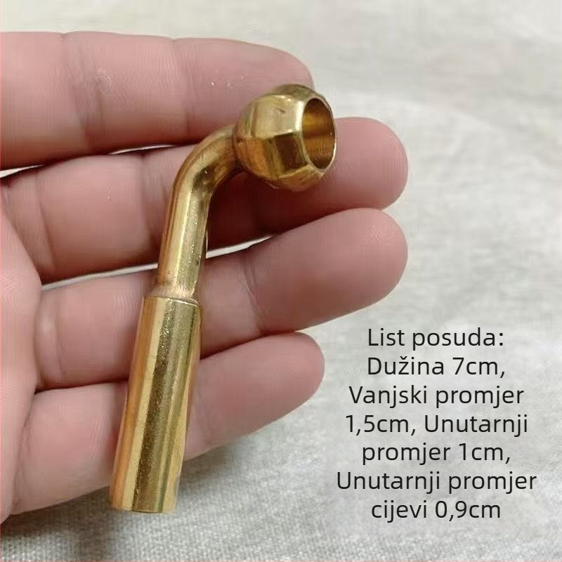 Lula za pušenje, metalna konstrukcija, novi kineski stil, prilagodljivo, otisak logotipa