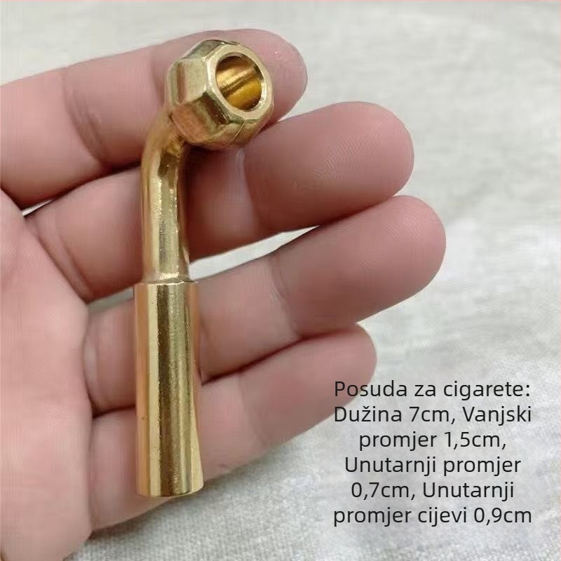 Lula za pušenje, metalna konstrukcija, novi kineski stil, prilagodljivo, otisak logotipa