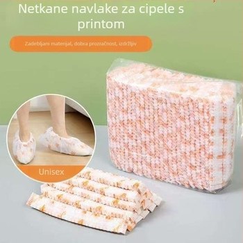 Poklopci za cipele od netkanog materijala s otiskom crtanih likova, unutarnja protuklizna zaštita, otporni na habanje, zaštita od prašine, jednokratni, za računalne sobe, odrasle i učenike