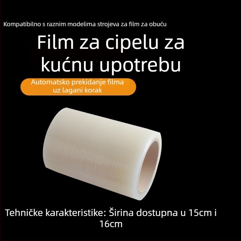 Film za zaštitu potplata cipela – proziran, lako se kida, otporan na prljavštinu i prašinu, visoka adhezija, paket od 48 komada