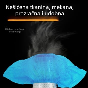 Jednokratne navlake za cipile od netkanog materijala, debele, protuklizne, 3 g debljina, 100 komada u pakiranju, za svakodnevnu kućnu uporabu
