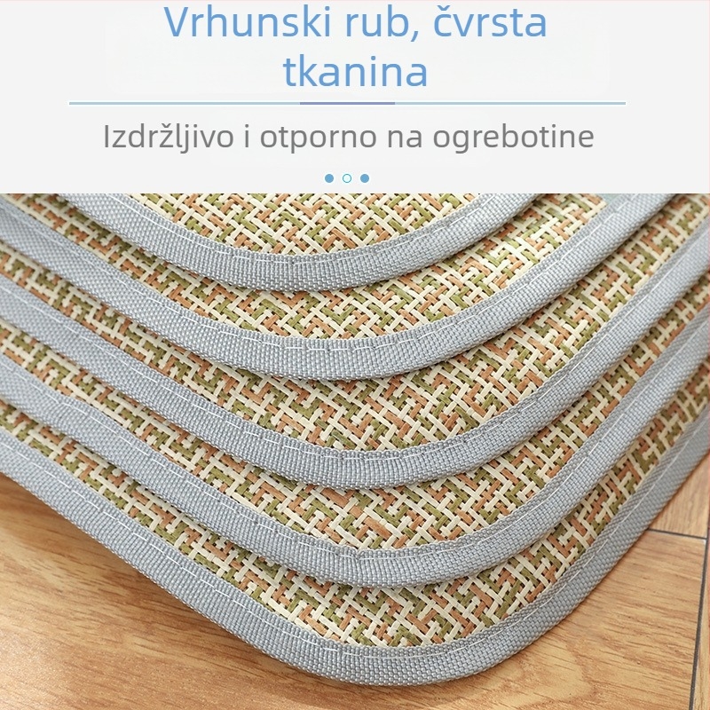 Ratan podloga za psa za ljeto – prozračna unutarnja podloga za hlađenje