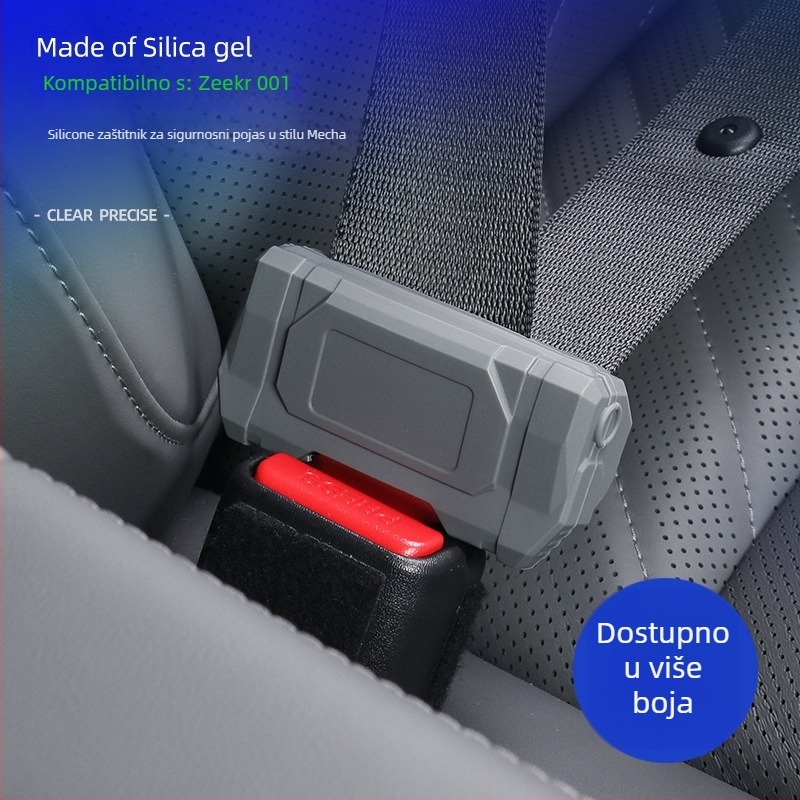 Silikonski unutarnji omotač sigurnosnog pojasa automobila, model Pole krypton 001 – Mecha-stil, prilagodljiva proizvodnja, licencirana privatna oznaka
