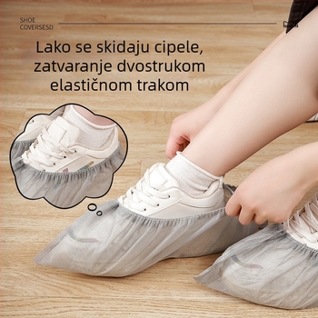 Jednokratne navlake za cipele za unutarnju upotrebu, netkano materijal, prozračna, otporne na habanje, protuklizne, perive, univerzalne, antistatične
