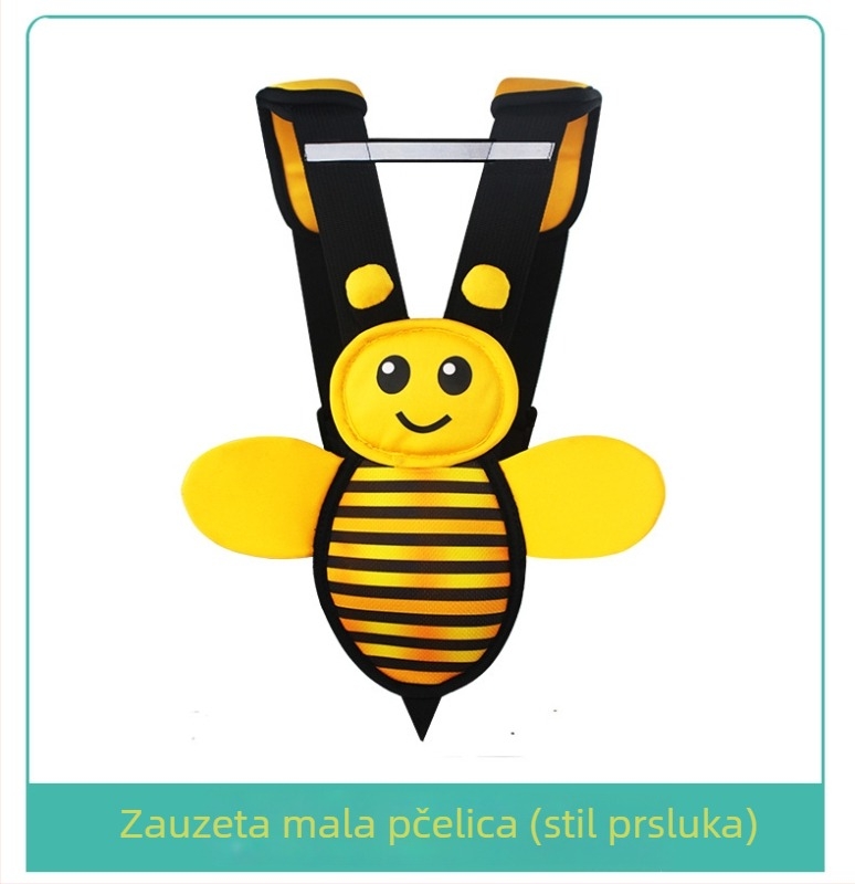 Dječji sigurnosni pojas za motocikle i električna vozila, poliester, pogodan za dob 1,5–12 godina, mogućnost prilagodbe