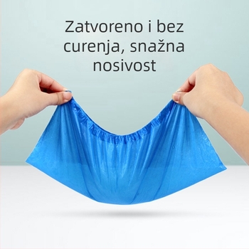 Jednokratne navlake za cipele od CPE-a, prašnj zaštitne, niski vrh, za prašnjave radionice, prehrambene radionice, prostorije za modele i računala