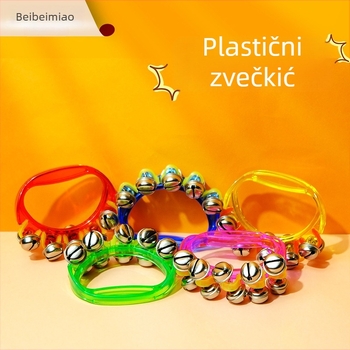 Beibeimiao drndalica za djecu — polukružna ručna zvončić, Orffov glazbeni instrument, pakiranje Opp bag, podrijetlo: Yanshi, Henan