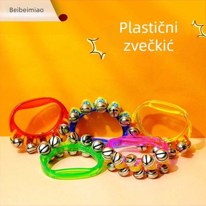 Beibeimiao drndalica za djecu — polukružna ručna zvončić, Orffov glazbeni instrument, pakiranje Opp bag, podrijetlo: Yanshi, Henan