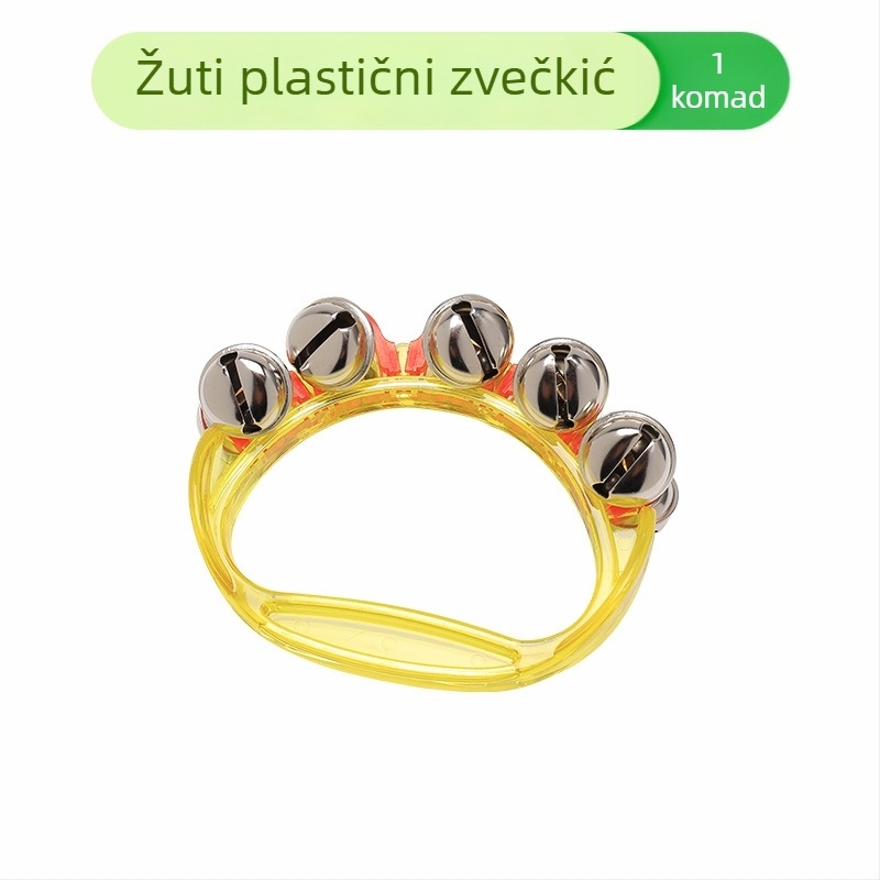 Beibeimiao drndalica za djecu — polukružna ručna zvončić, Orffov glazbeni instrument, pakiranje Opp bag, podrijetlo: Yanshi, Henan