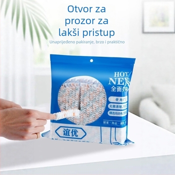 Jednokratne navlake za cipele od netkanog materijala, deblje, s karikaturalnim uzorkom, za unutarnju upotrebu, 100 komada u kutiji