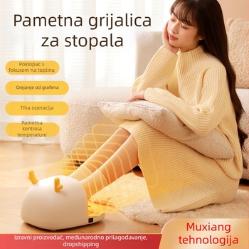 Podgrijavajući jastučić za stopala M42, 45W, 220V AC, Plug-in, Mehaničko upravljanje, Ispod stola