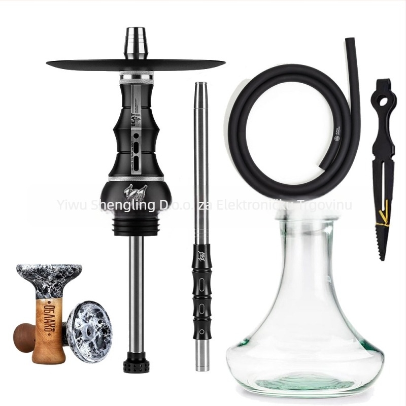 Hookah od nehrđajućeg čelika, moderni minimalistički stil s japanskim utjecajem (Materijal: nehrđajući čelik; Stil: moderni minimalistički stil, japanski utjecaj; Kutija: 8 kom; Ispis loga: Moguće; Prilagodba: Moguća)