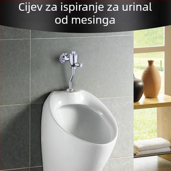 Mjedeni ručni okidač za ispiranje pisoara, model Hd-7g07a, šifra Hd-7g331, bez napajanja, vrijeme ispiranja 3-5 s